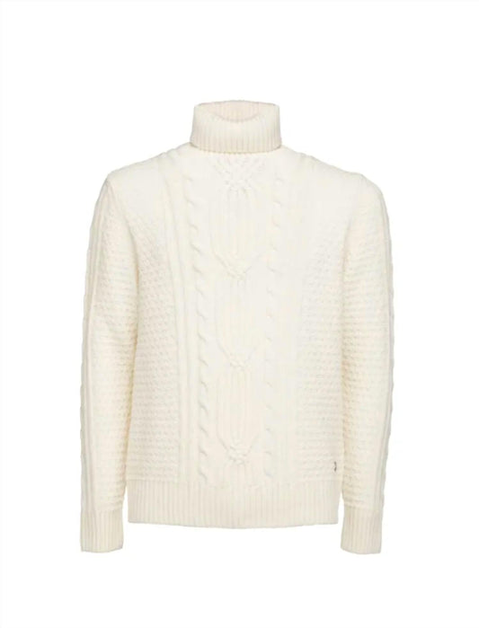 Impulso - Cable Turtleneck Sweater