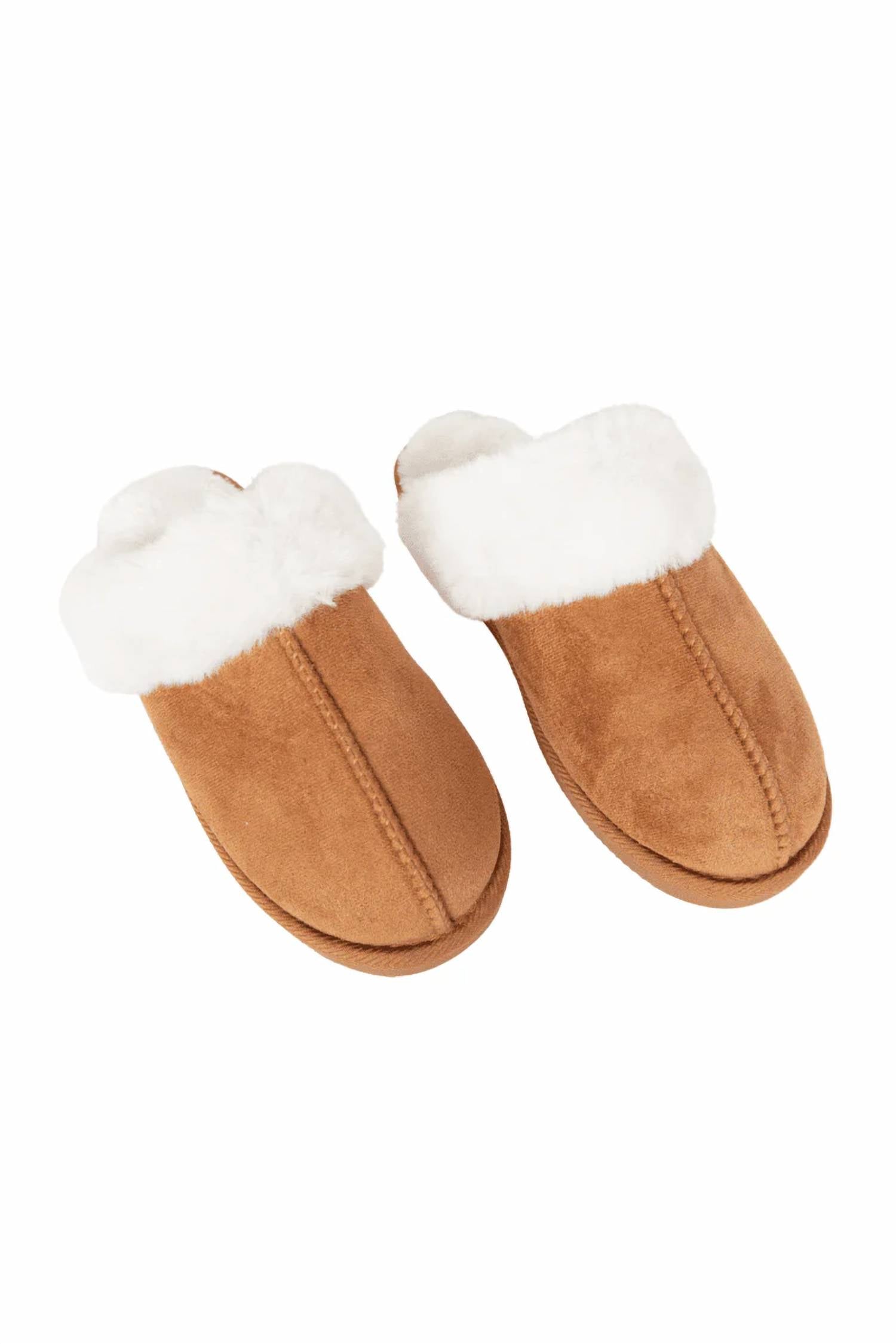 Katydid - Women's Faux Fur Slippers