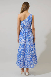 Sugarlips - Bonnie One Sleeve Maxi Dress