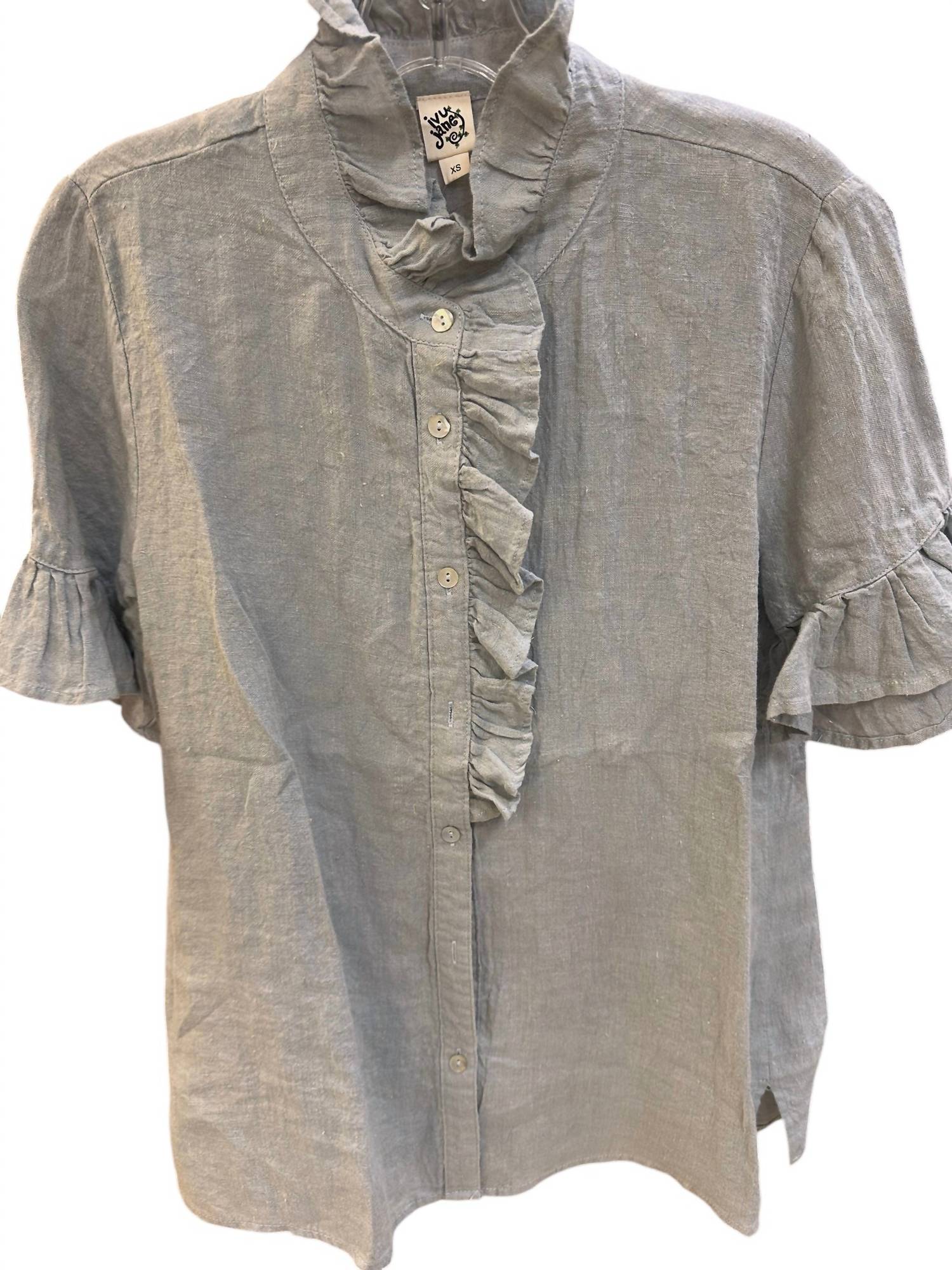 Ivy Jane - Cross Eyed Linen Top