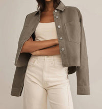Z Supply - All Day Cropped Denim Jacket