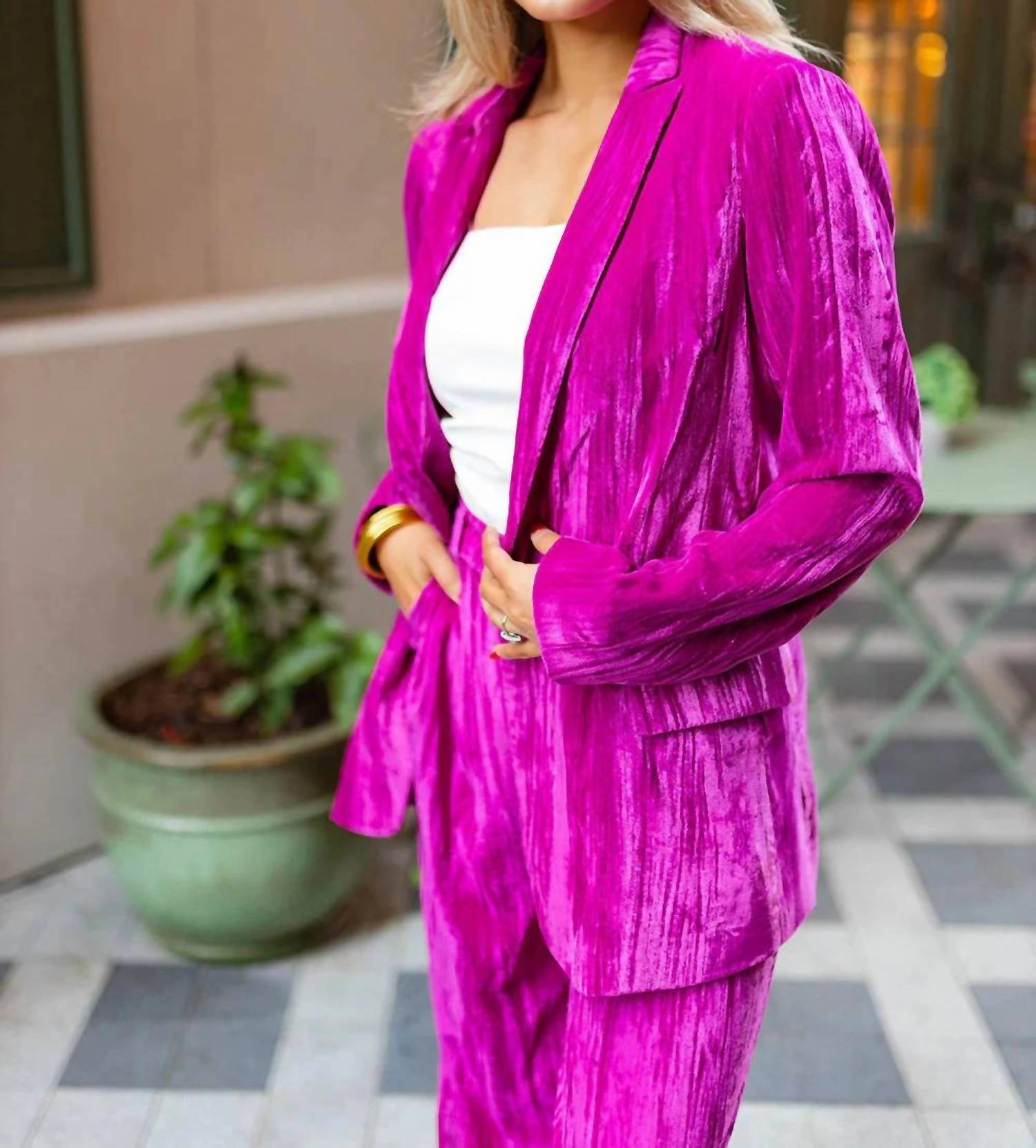 Buddylove - Heff Crushed Blazer