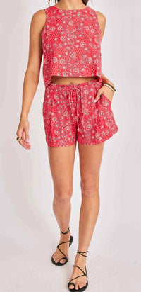 Sadie & Sage - Firecracker Drawstring Shorts