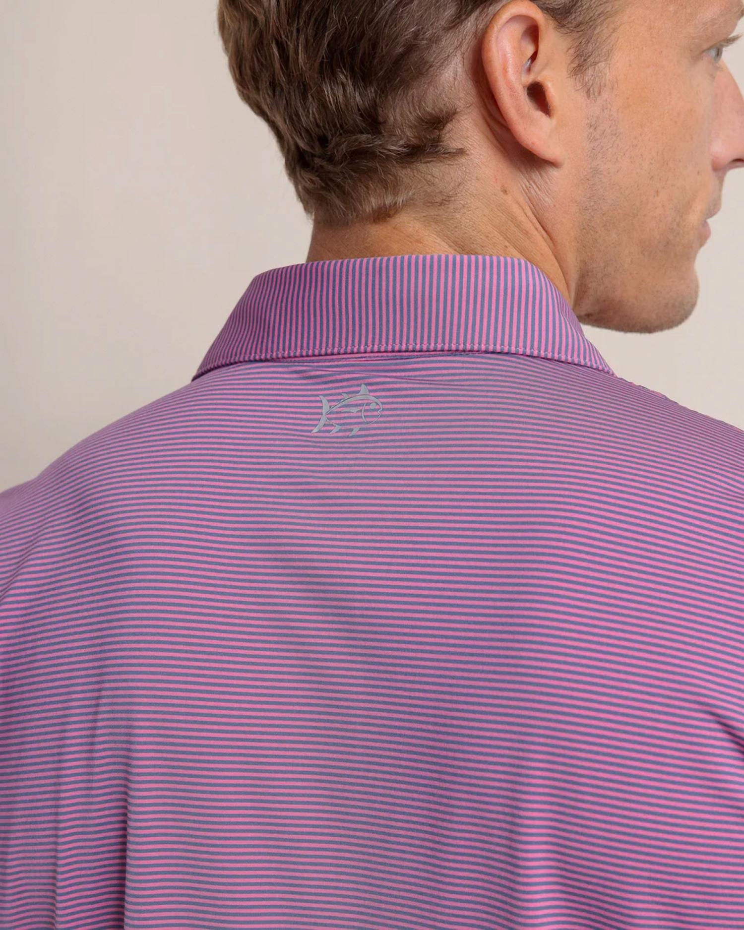 Southern Tide - Brrr-eeze Meadowbrook Stripe Polo