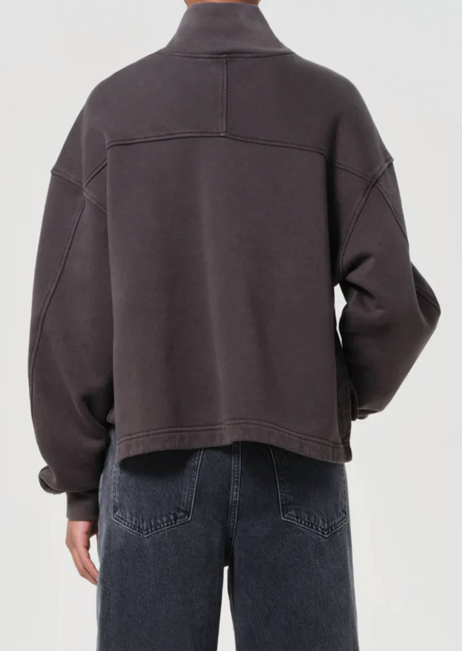 Agolde - Isra Cropped Sweatshirt