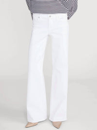 Frame - Low-rise Le Slim Palazzo Jeans