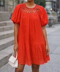 Joy Joy - Puff sleeve dress