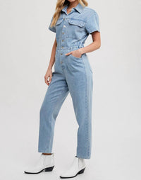 Bluivy - Elena Denim Jumpsuit