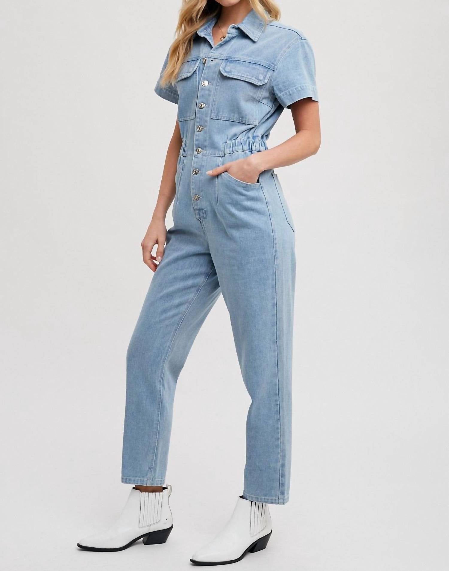 Bluivy - Elena Denim Jumpsuit