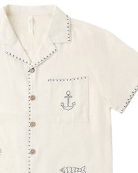 Rylee + Cru - Boys' Lapel Collar Shirt