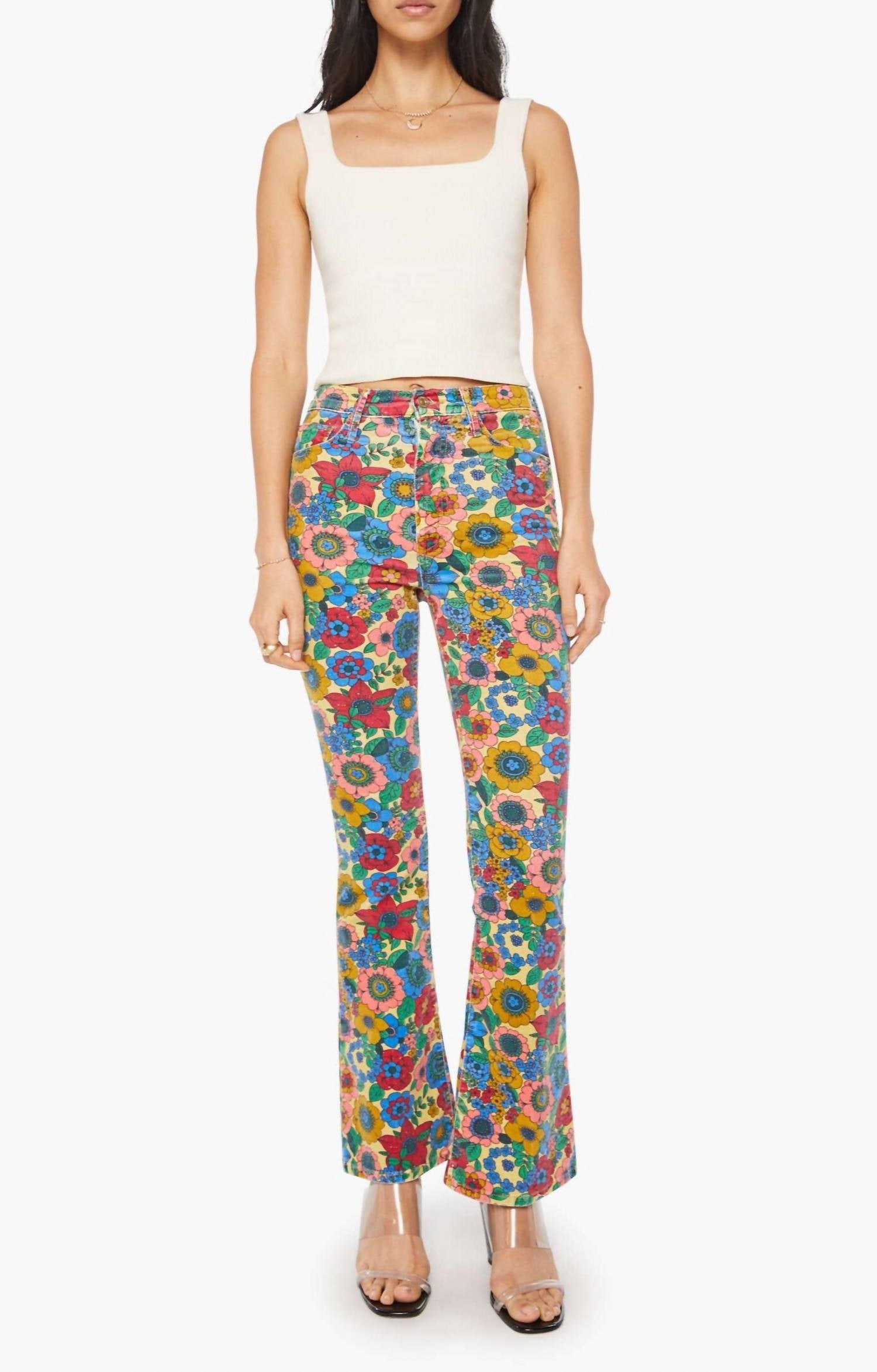 Mother - High Waisted Weekender Skimp Flared Jeans