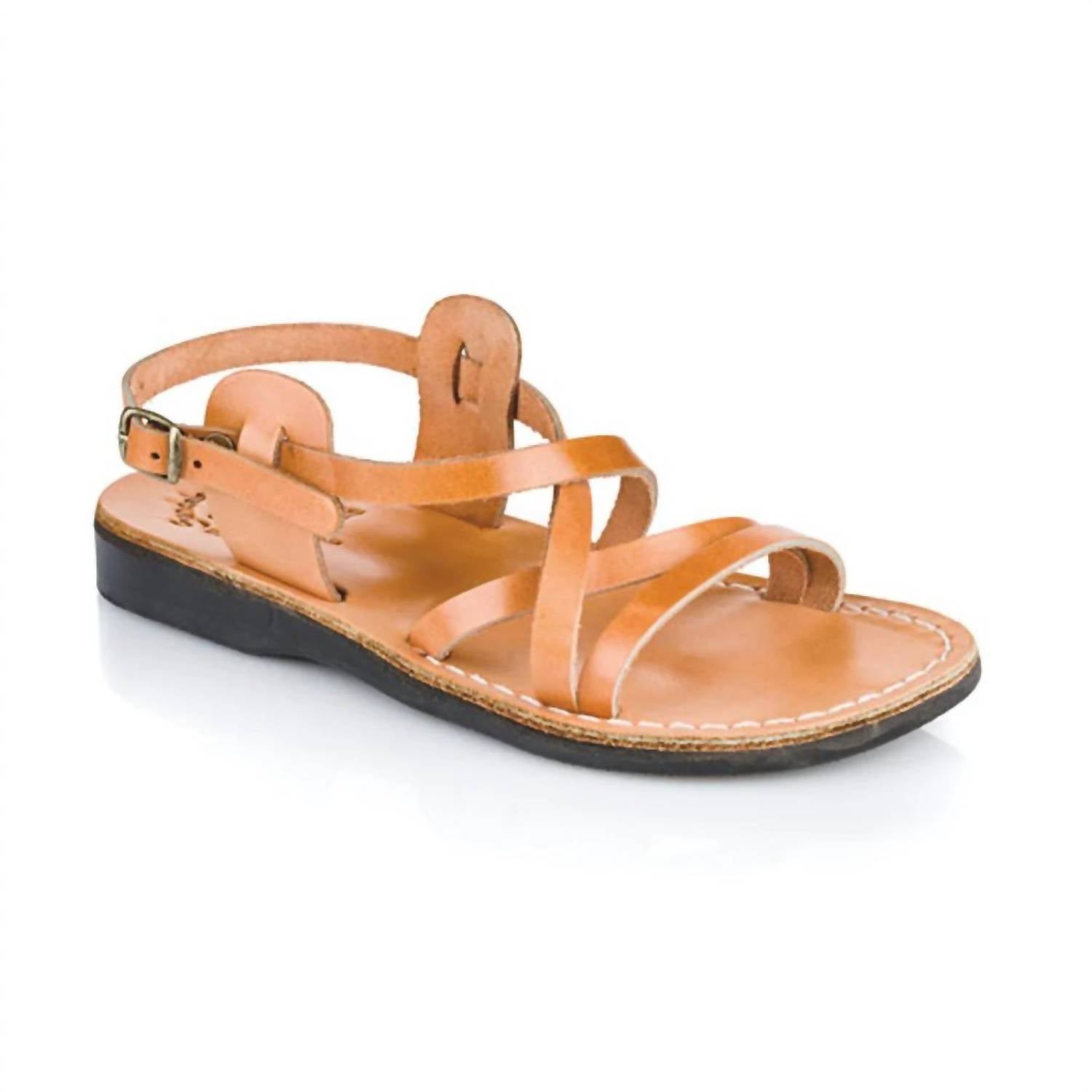 Tzippora Leather Strappy Slingback Sandal