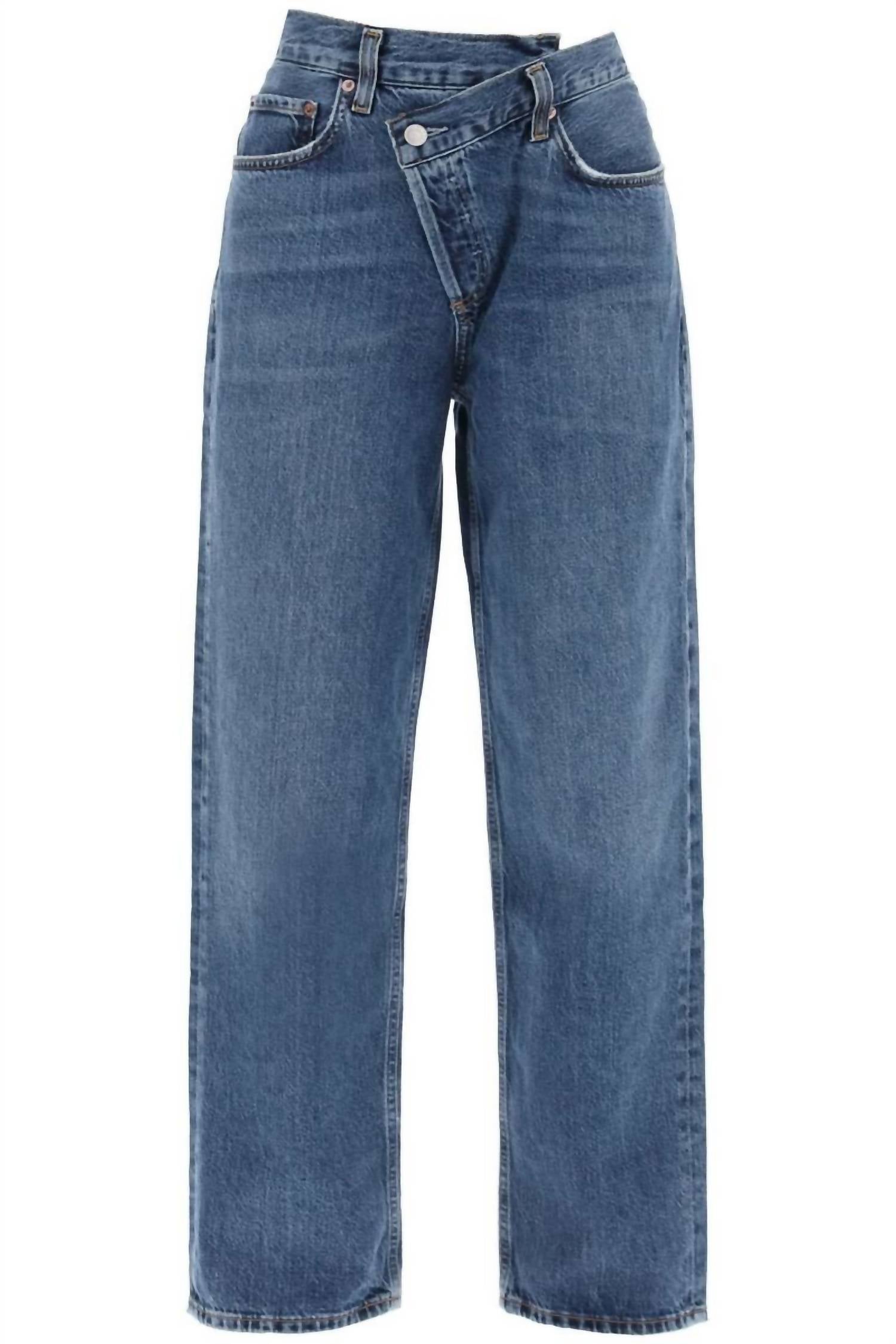 Agolde - Women's Arc Criss Cross Jeans