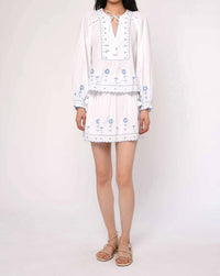 Love The Label - Junie Margaret Embroidery Top