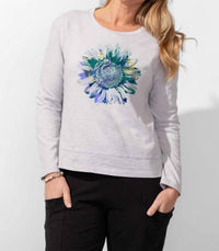 Escape By Habitat - Sunflower Step Hem Boxy Tee