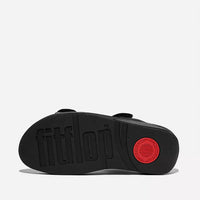 Fitflop - Women's Lulu Adjustable Leather Slides