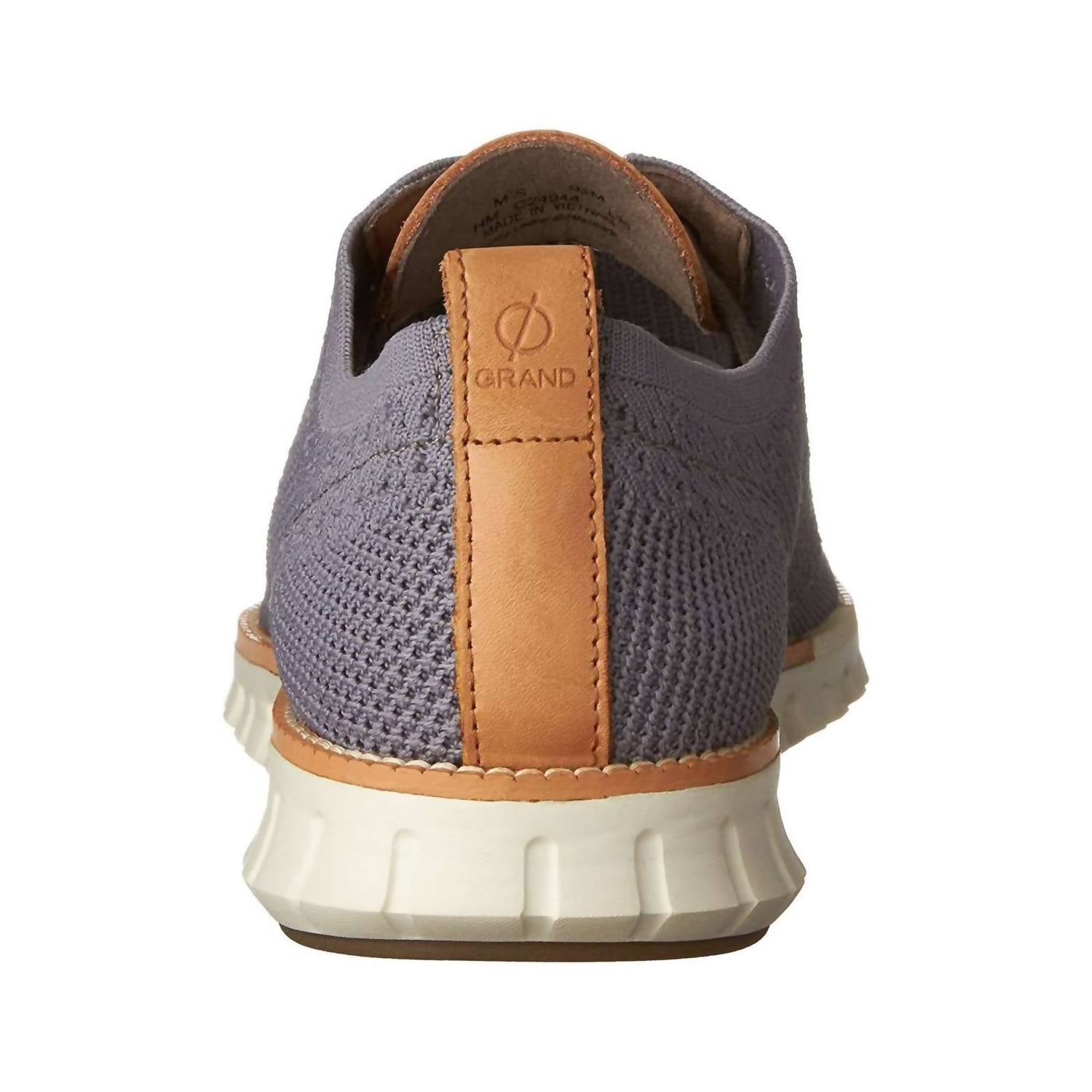 COLE HAAN Men's Zerogrand Stitchlite Oxford in ironstone - men's shoe - view 6