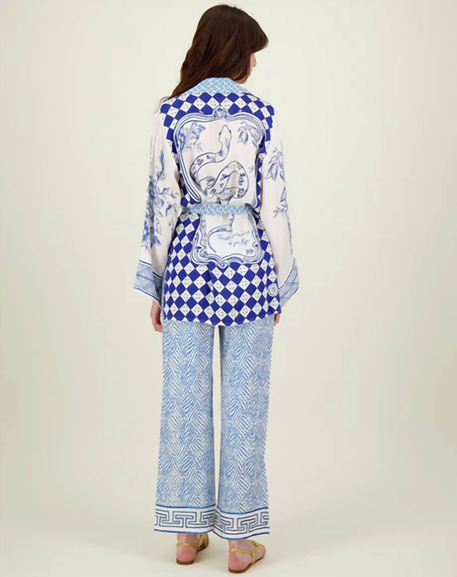 Me369 - Lucia Kimono Belted Jacket