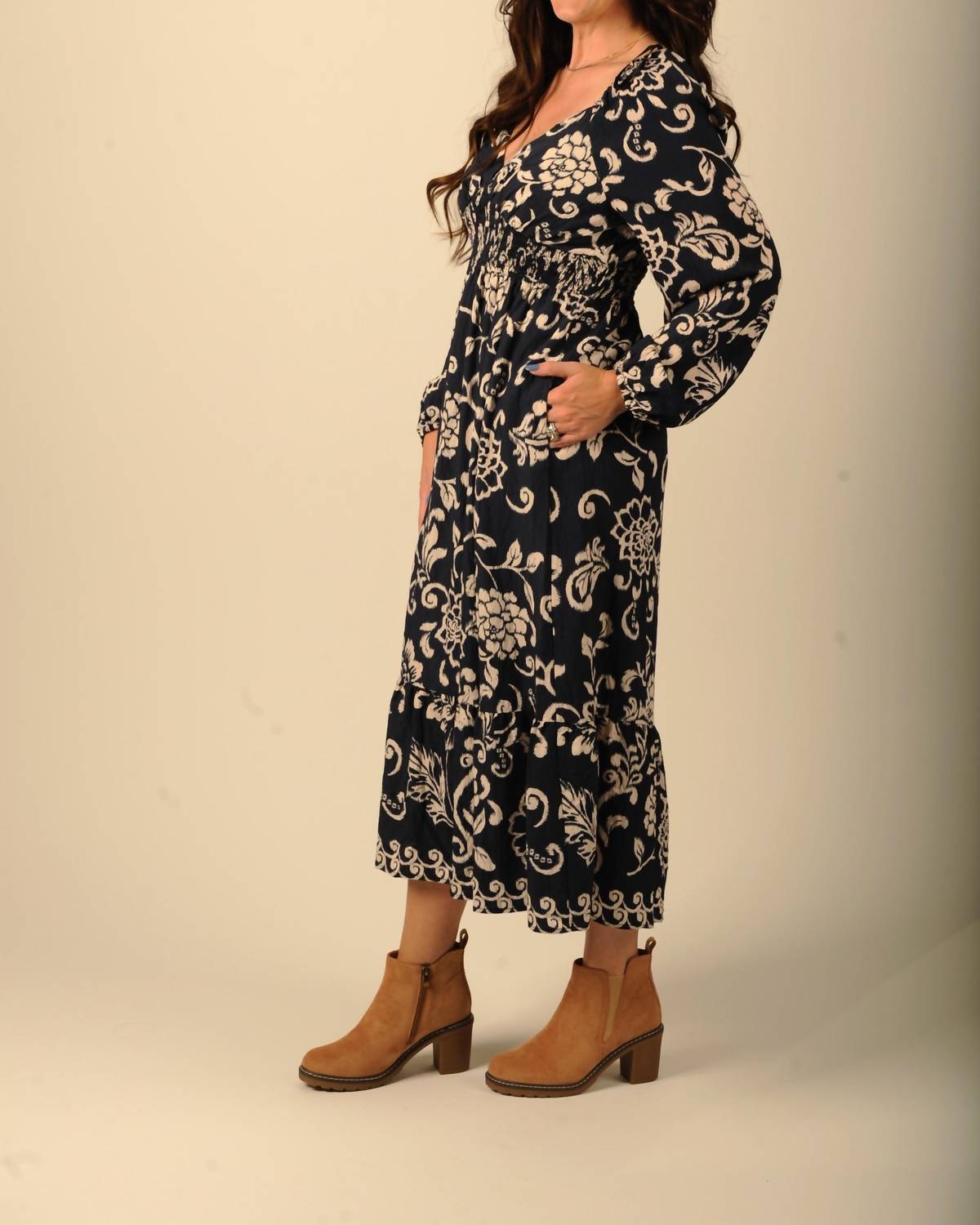 Doe And Rae - Harvest Moon Midi Dress