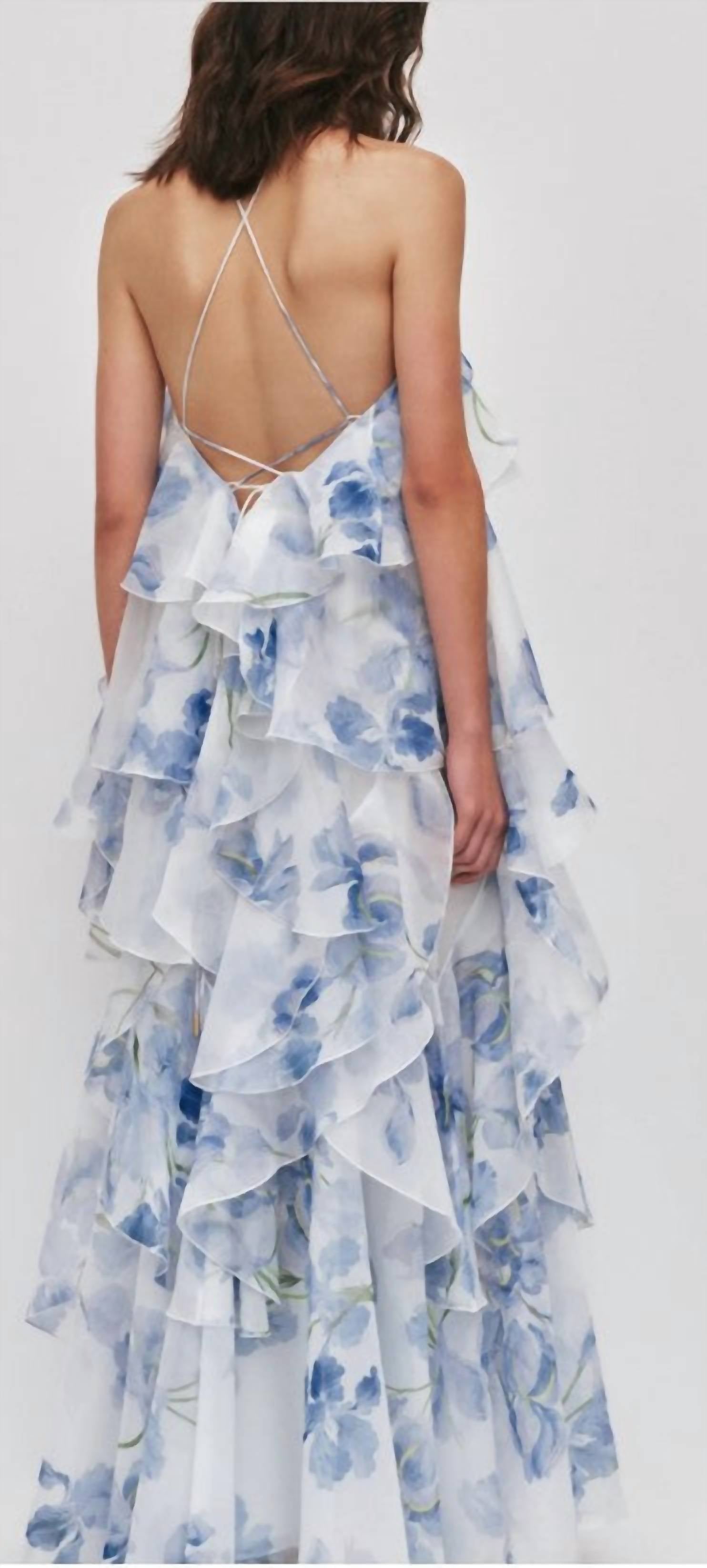 Aje. - Pandorea Layered Maxi Dress