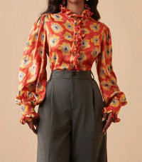 CELiA B Aurora Top in multi 1 - women's blouse