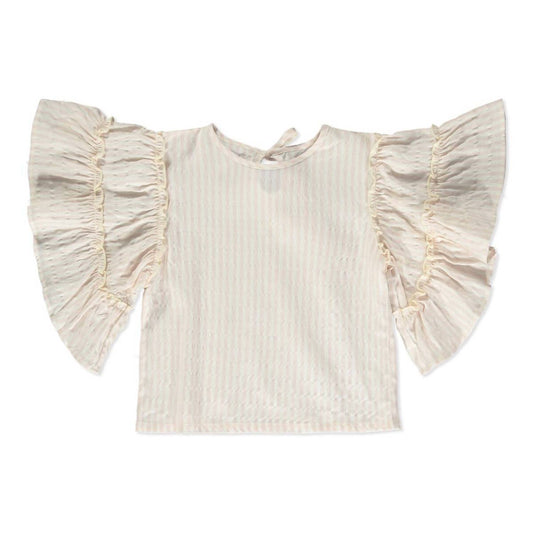 Poppet & Fox - Girl's Tokyo Ruffle Sleeve Blouse