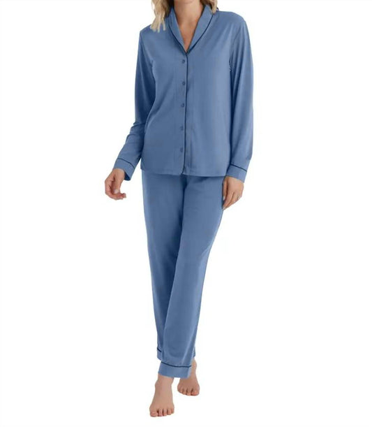 Softies - Tatum Shawl Collar PJ Set