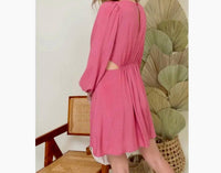Lumiere - Ring Accent Mini Dress
