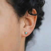 Jaxkelly - Women's Mini Gem Studs Earrings