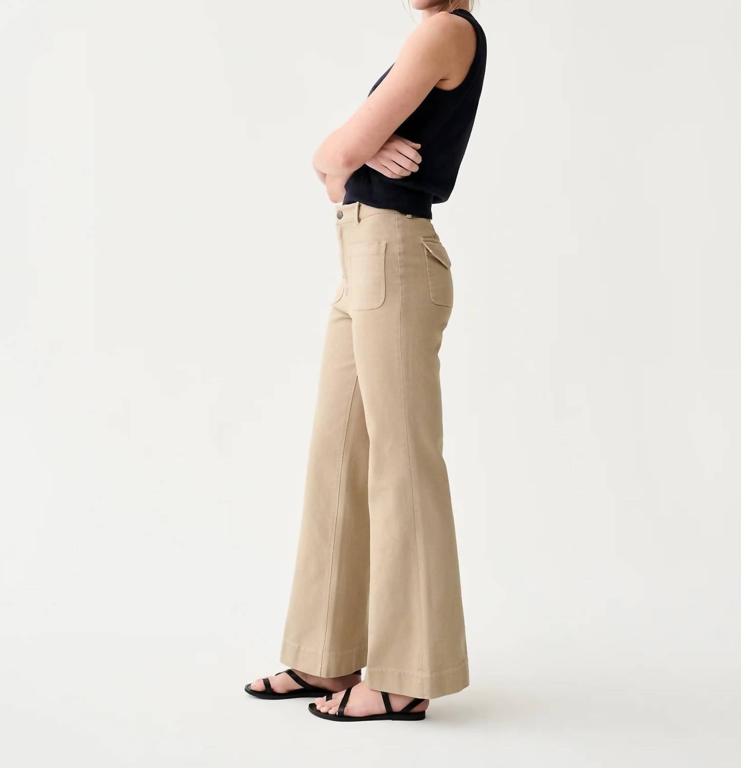 Ann Mashburn - Camille Patch-pocket Jean