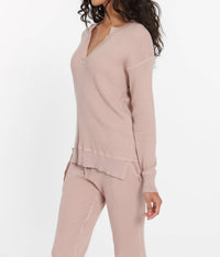 Leimere - Cabo Split Neck Top