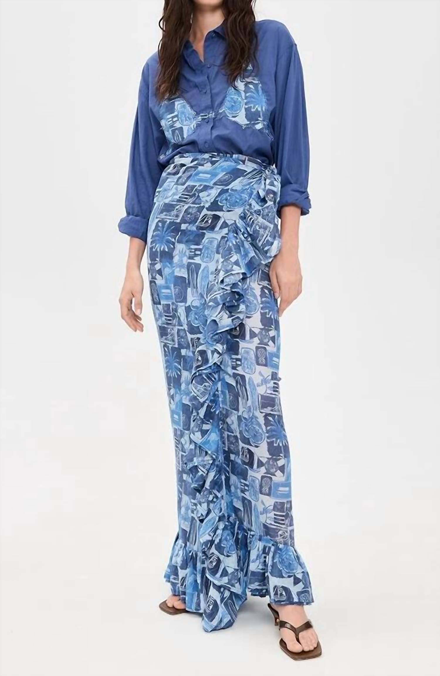 Coniglio - Ruffle Power Pareo