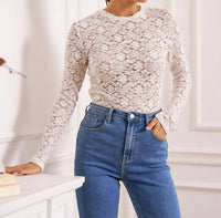 Choklate Paris - Semi-Transparent Lace T-Shirt