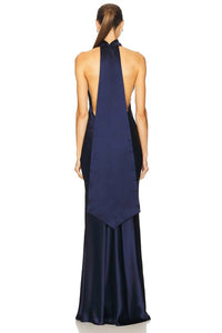 Sau Lee - Penelope Halter Neck Gown