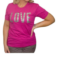 She Shed - LOVE Glitter Tee