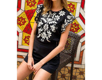 Thml - Flutter Embroidered Sleeve Top