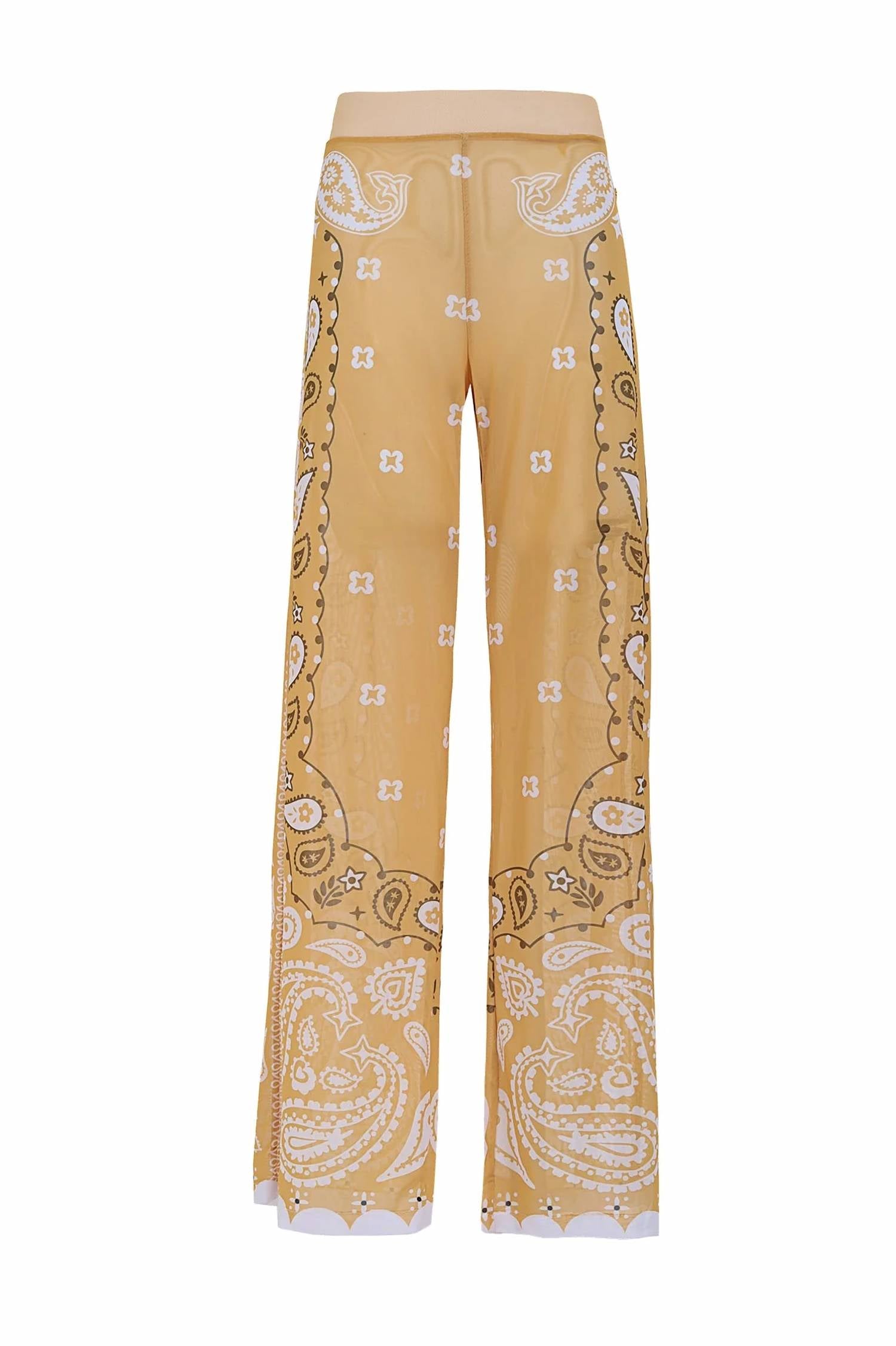 Ola Azul - Violet Oasis Wide Leg Pants