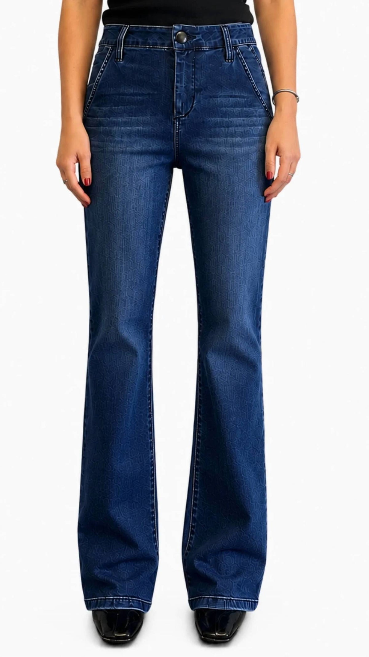 1822 Denim - Mid Rise Better Butter Slim Boot Cut Jeans