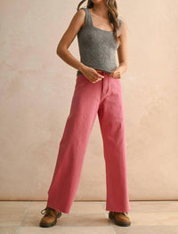 Miou Muse - Strechy Washed Detail Knitted Top