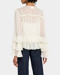 Cinq A Sept - Ruffle Steffina Blouse