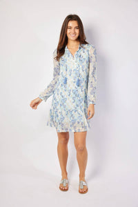 Sail To Sable - Ruffle Hem Tassel Dress
