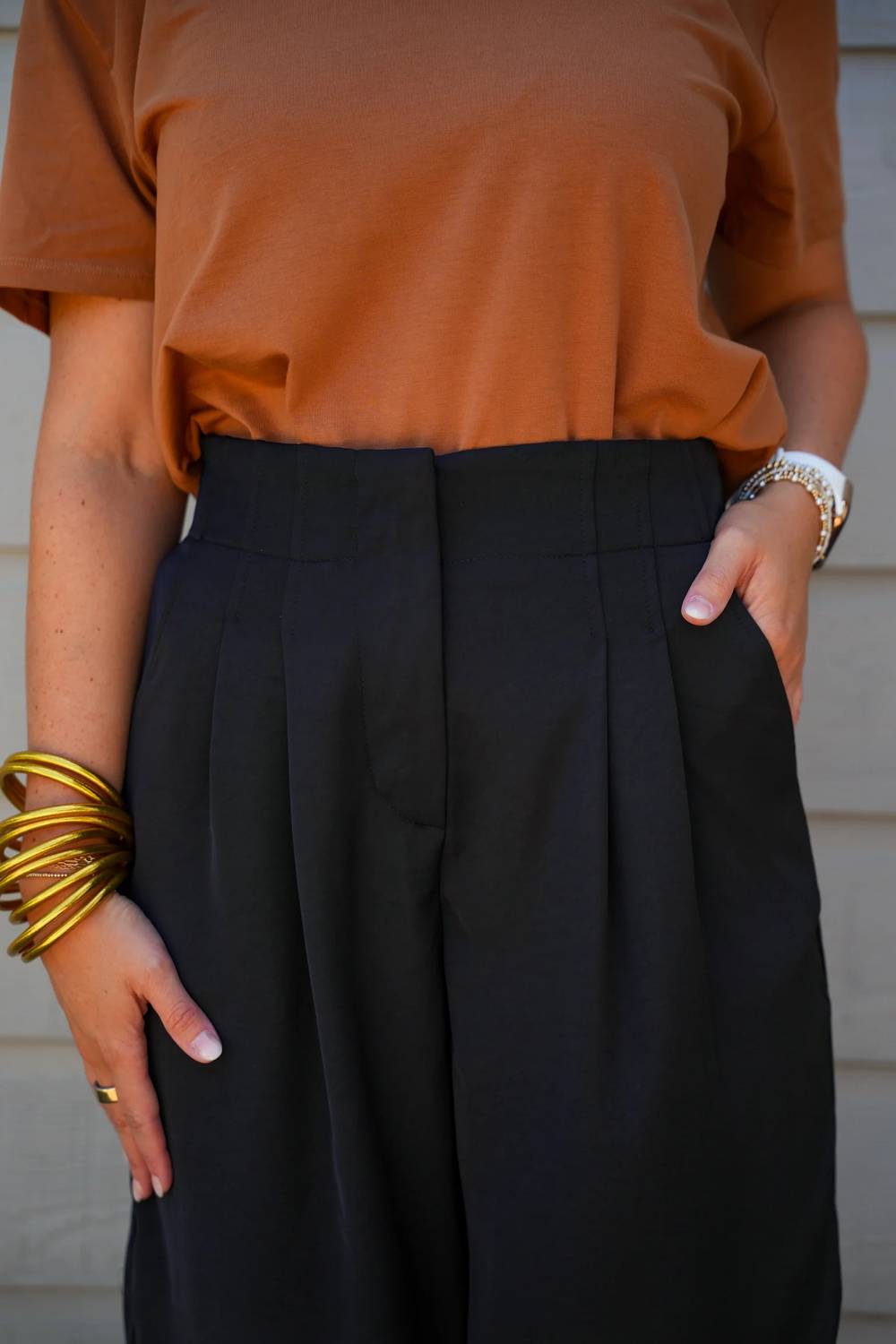 Skies Are Blue - Women's Wide Leg Pants