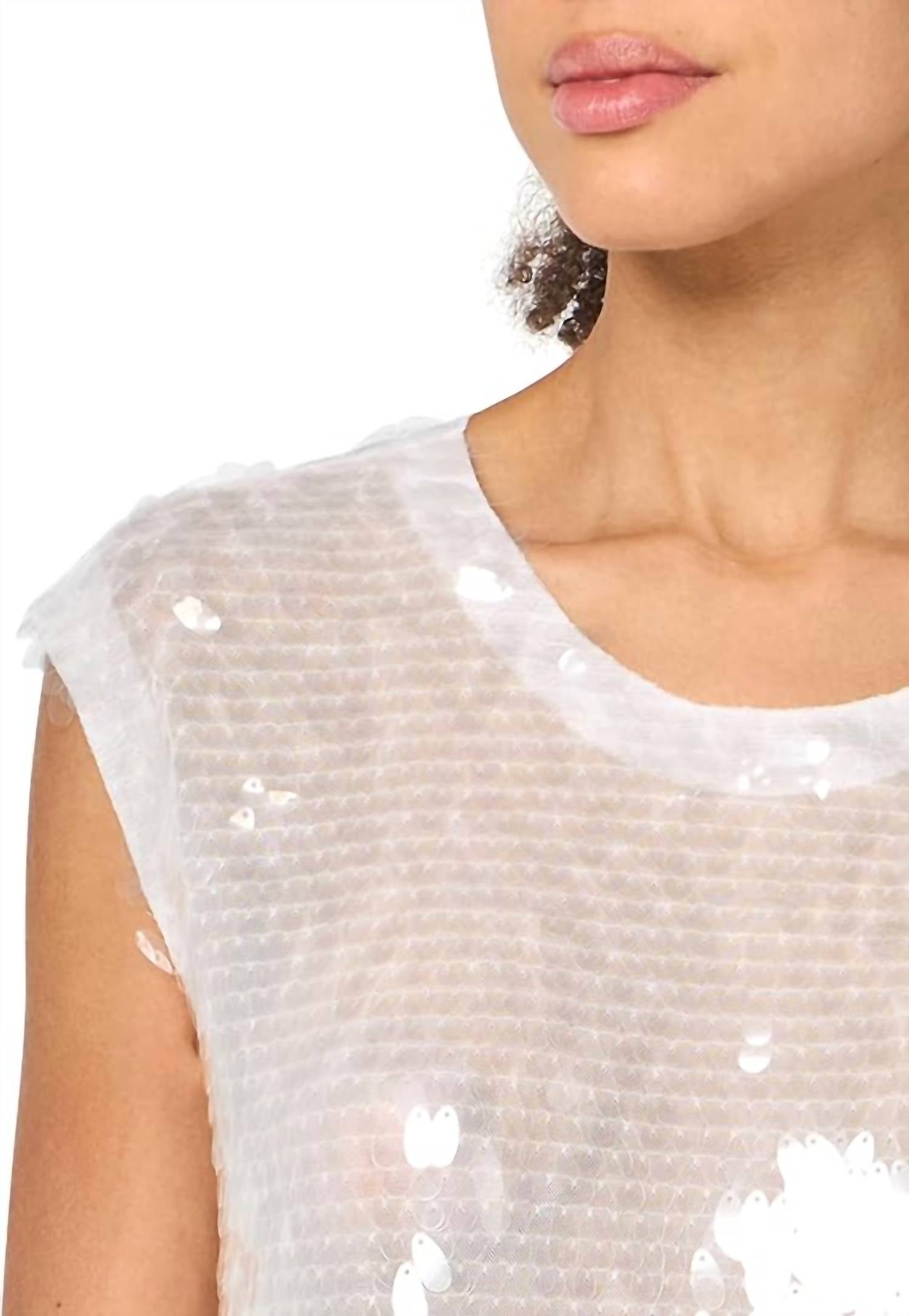 Norma Kamali - Sleeveless Bf Crewneck Top