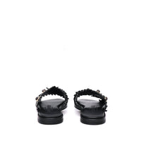Caryatis - Women's Woven Leather Slipper