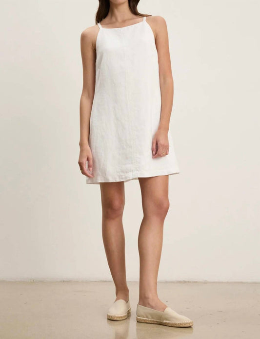 Velvet By Graham & Spencer - Nara Linen Sleeveless Mini Dress