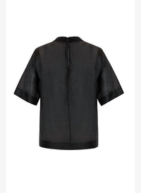 Exquise - Beaded Crewneck Blouse