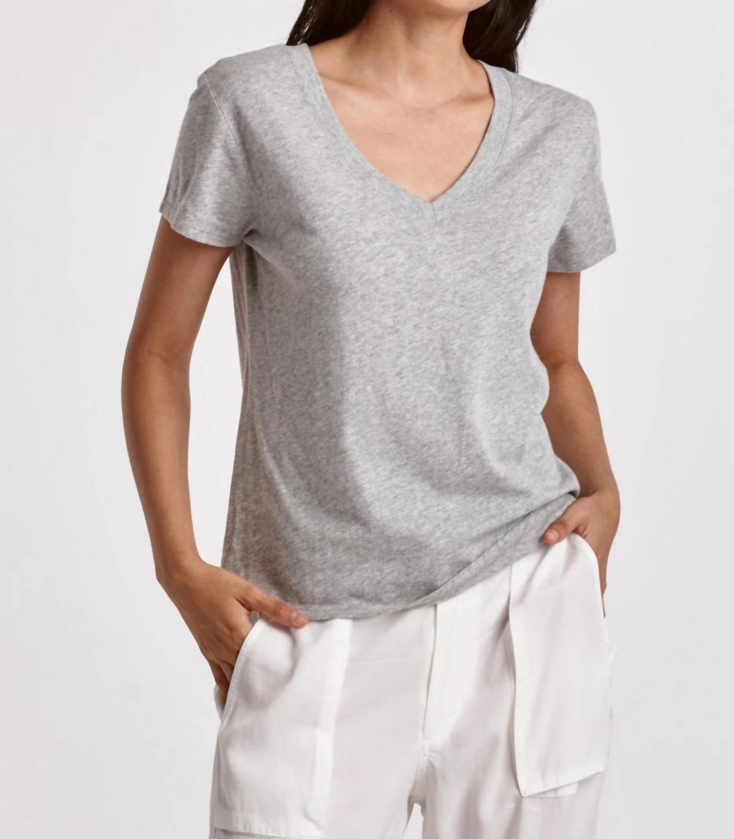 Dear John Denim - Vanya V-neck Short Sleeve Tee