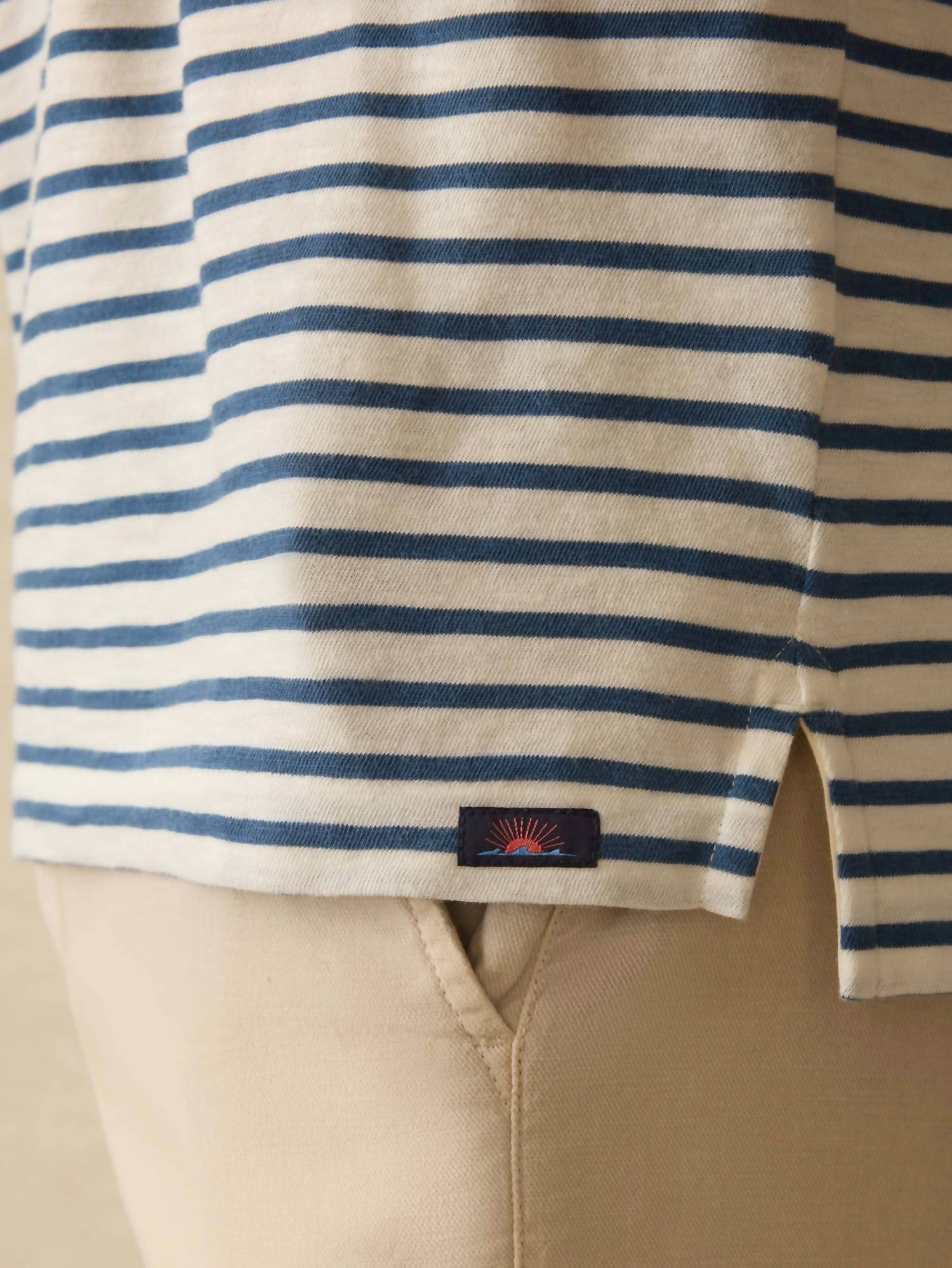 Faherty - Sunwashed T-shirt Polo