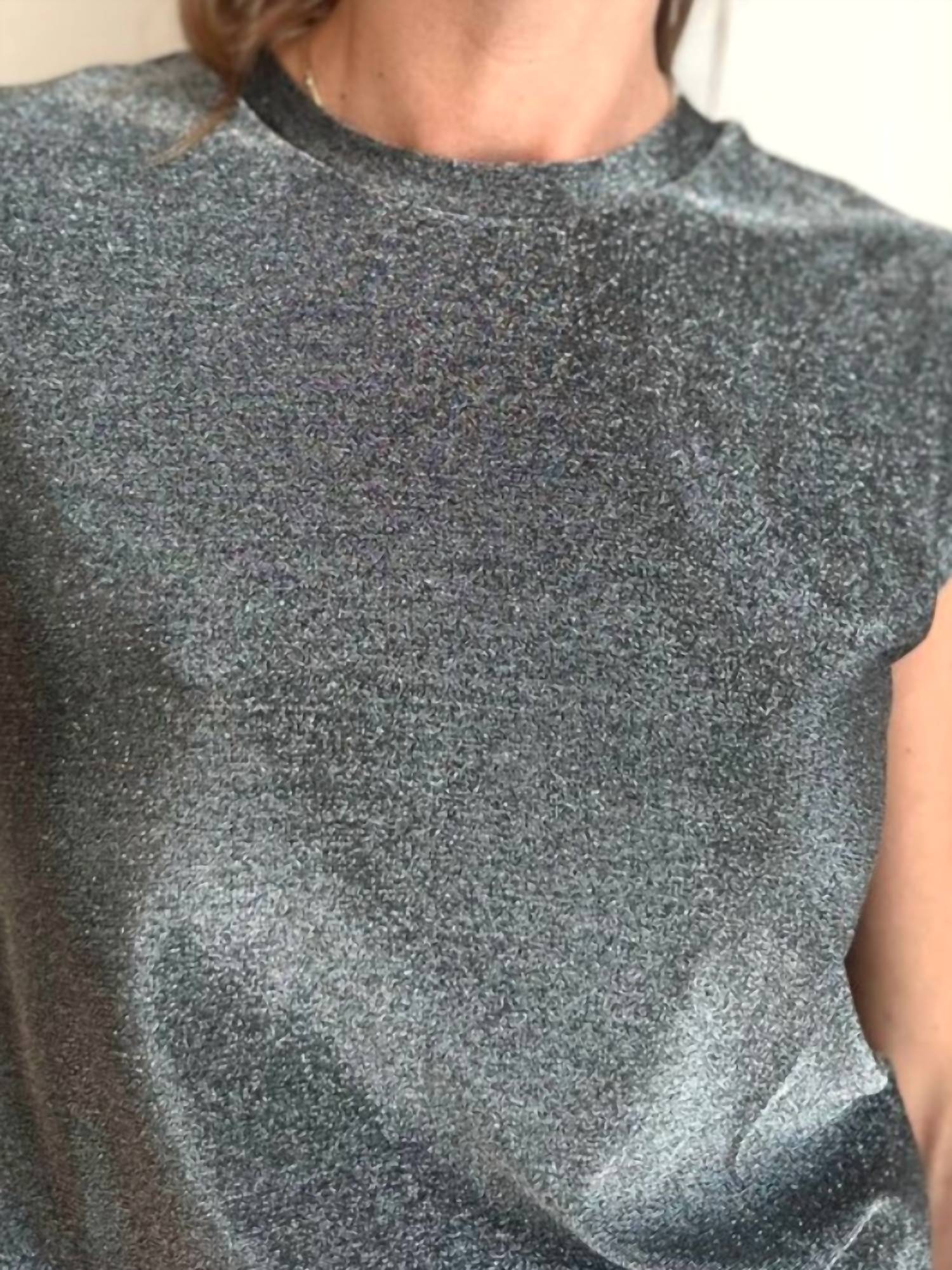 Jessie Liu - Lurex Tee