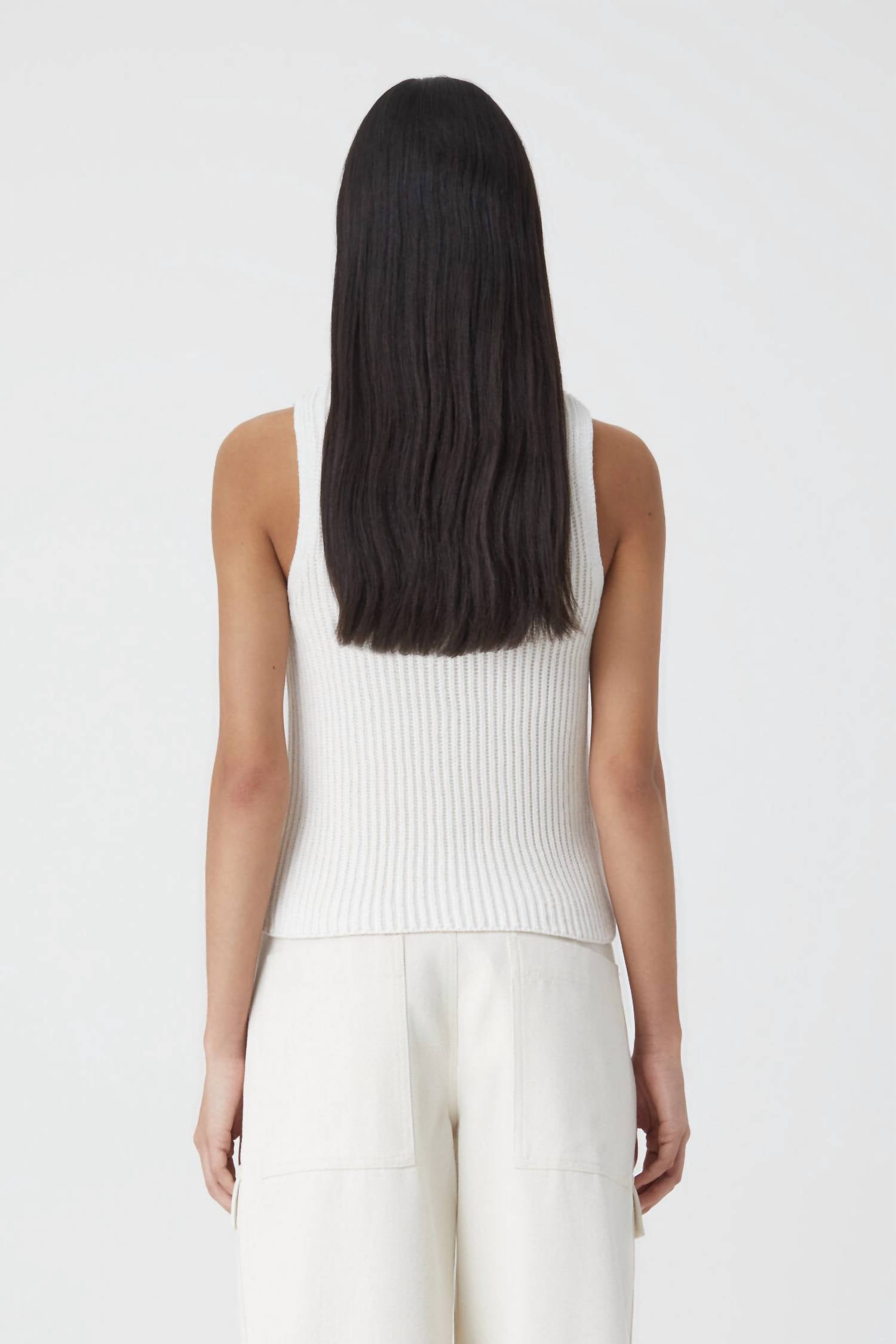 Closed - Sleeveless Knit Rib Top